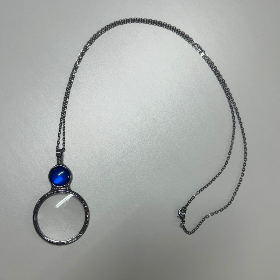 Acrylic & Glass Necklace Magnifier