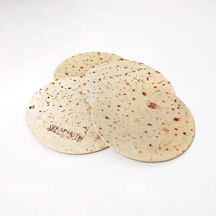 Seraparito Supply Co. Tortilla Coasters- $10