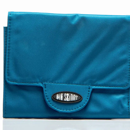 Big Skinny Trixie Trifold Clutch Wallet- $29.95 Ocean Blue