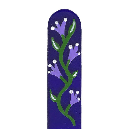 Czech Glass Nail File - Small- Hand Painted