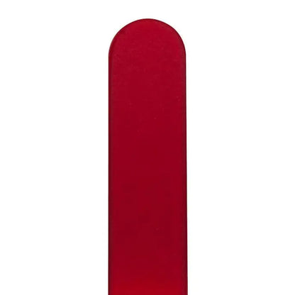 Czech Glass Nail File - Small- Classy Colors Red