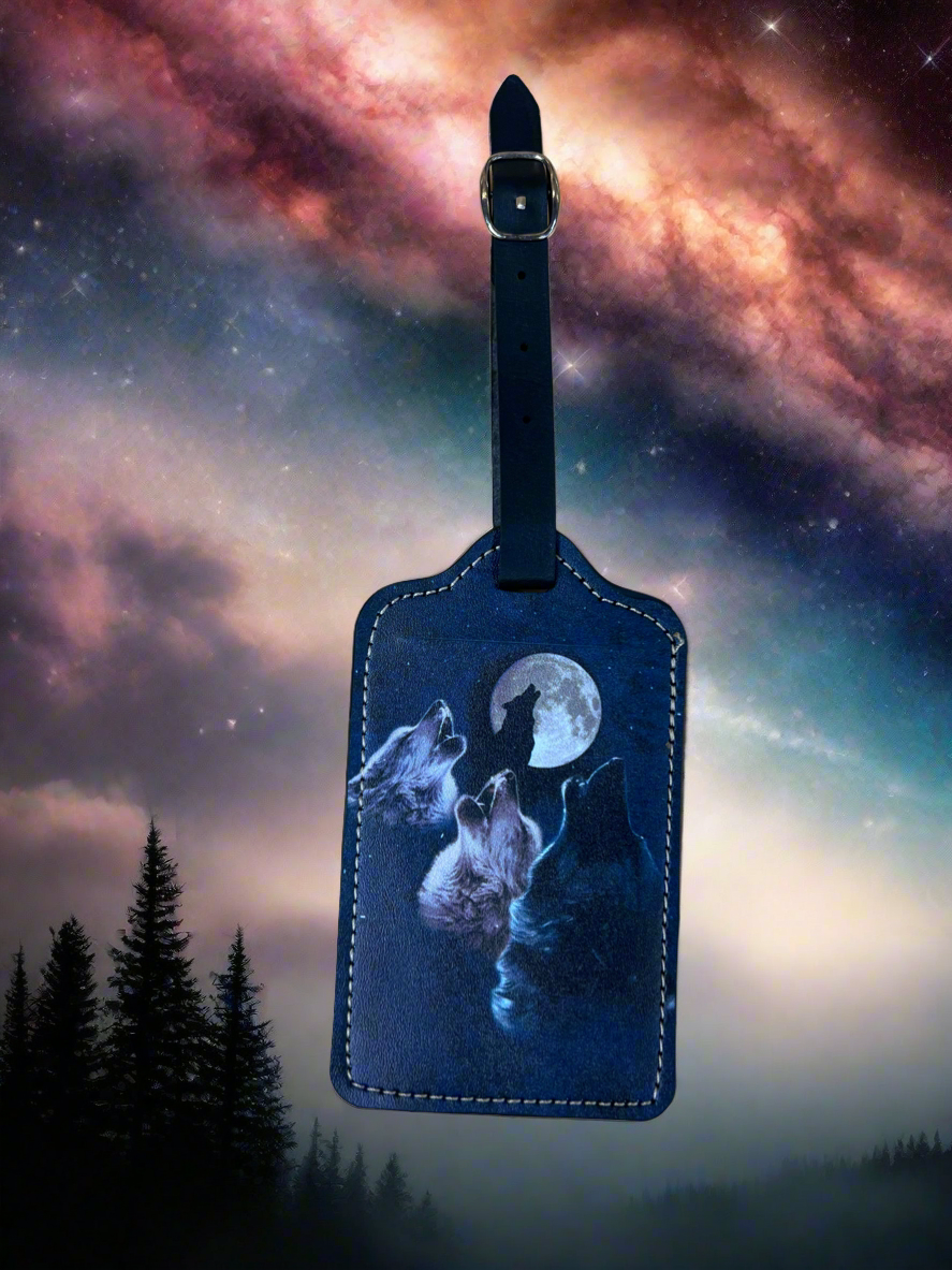 Luggage Tag- Wolf Collection