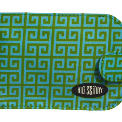 Big Skinny Taxicat Bifold Wallet- $29.95 Key Lime