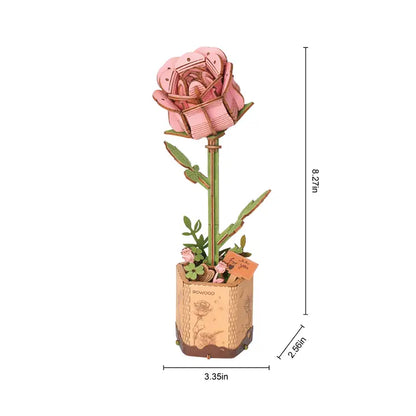 3D Wooden Flower Puzzle