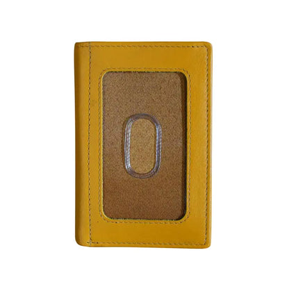 ili New York Leather RFID Vertical Bifold Wallet