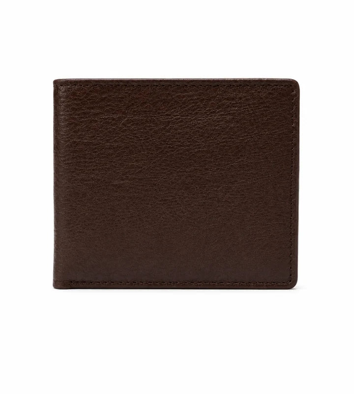 *NEW* Osgoode Marley Leather RFID Mini Thinfold Bifold Wallet with ID Holder - 1223 Espresso