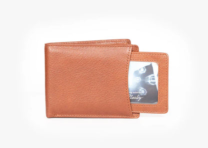 Osgoode Marley Leather RFID Convertible Billfold Wallet- 1238 Brandy