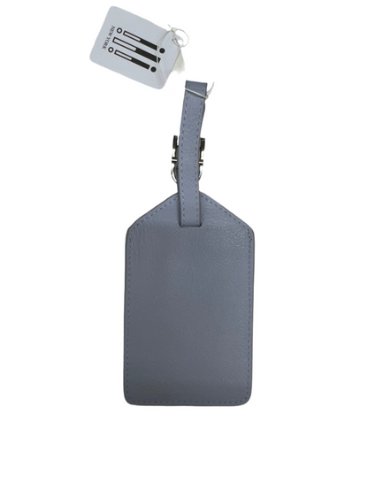 ili New York - Leather Luggage Tag- 6422 Lavender
