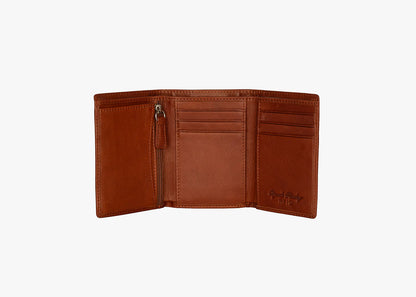 Osgoode Marley Leather RFID ID Trifold w/ Zipper