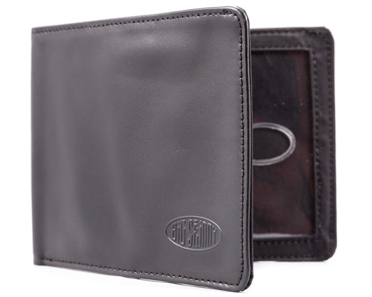 Big Skinny RFID Blocking Leather Super Skinny Bifold Wallet