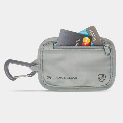 Travelon RFID Blocking Clip Stash Pouch Wallet