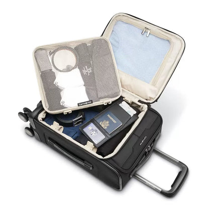 Final Sale - Samsonite SILHOUETTE 17 CARRY-ON Softsided SPINNER with FlexPack Packing System- $205.00