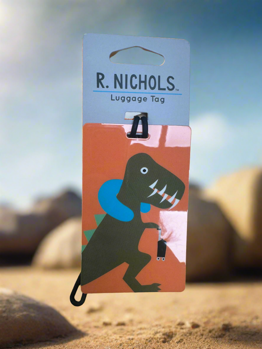 R. NICHOLS Placard Luggage Tag-$5