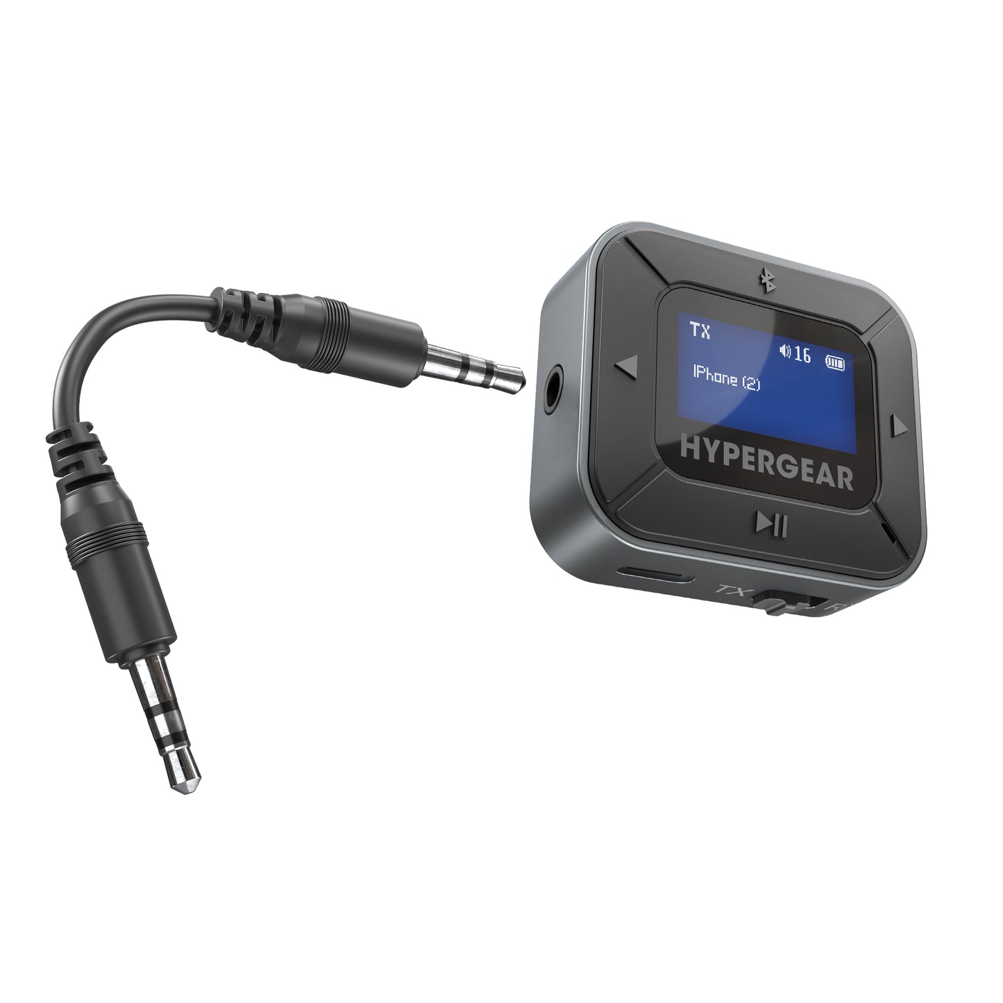 Hypergear IntelliCast Flight Wireless Audio Adapter | Transmitter + Receiver