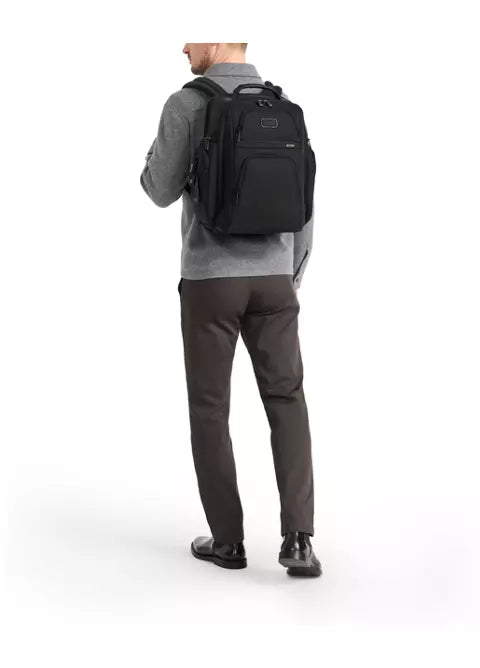 TUMI Alpha Brief Pack® Laptop Backpack with trolley sleeve