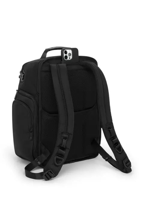 TUMI Alpha Brief Pack® Laptop Backpack with trolley sleeve