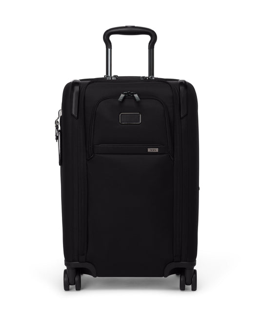 *Discontinued* TUMI Alpha Dual Access Expandable Softsided Carry-On Spinner Black