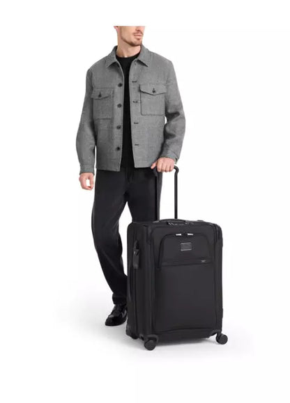 TUMI Alpha Medium Dual Access Expandable Softsided Checked Spinner