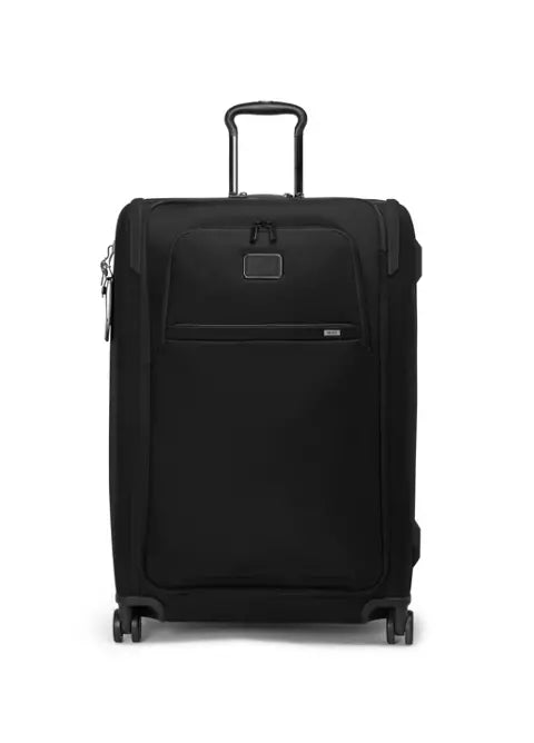 TUMI Alpha Large Dual Access Expandable Carry-On Softsided Spinner Black