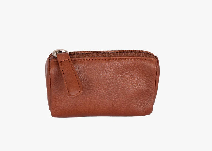 Osgoode Marley Small Leather Coin Pouch- 1605 Brandy