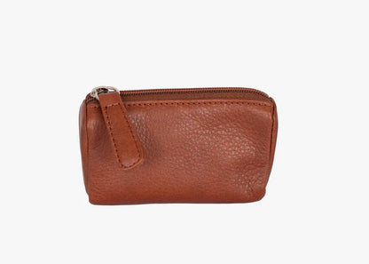 Osgoode Marley Small Leather Coin Pouch- 1605 Brandy