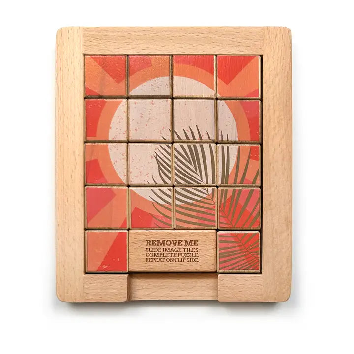 Trove Dualities Wooden Sliding Puzzle- $20