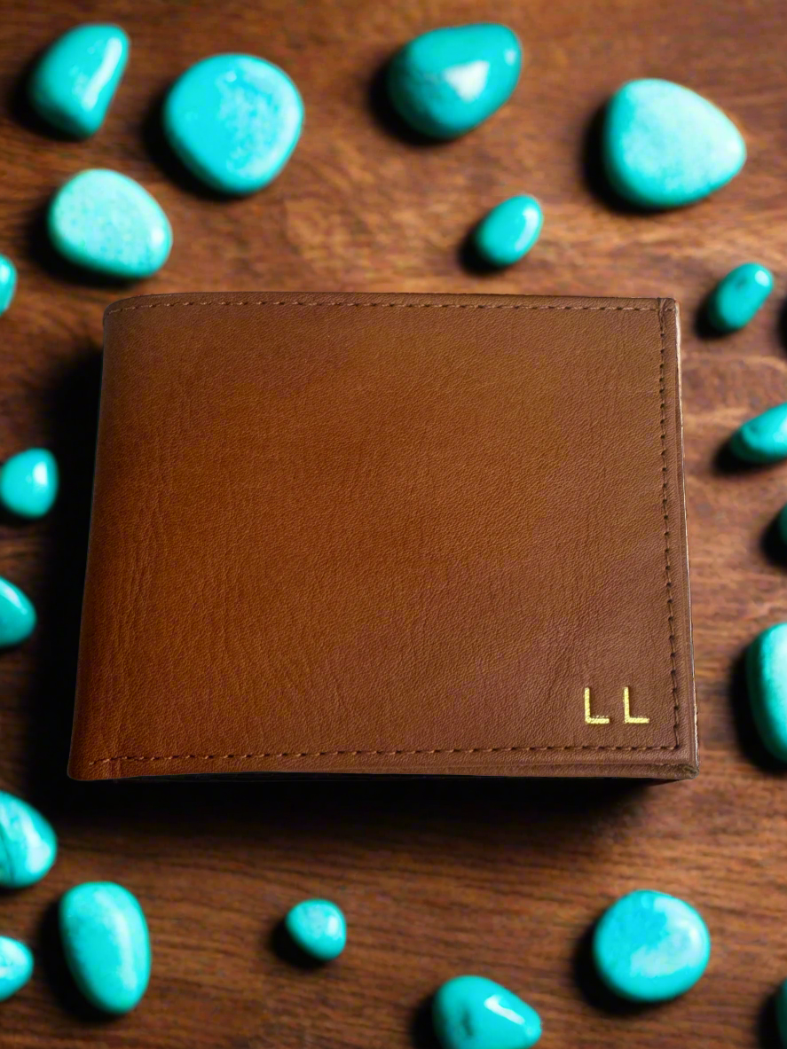 Lieber's Leather Pass Case Wallet with RFID Blocking Card- $55