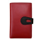 ili New York RFID Leather Midi Wallet with Cut Out Tab- 7817