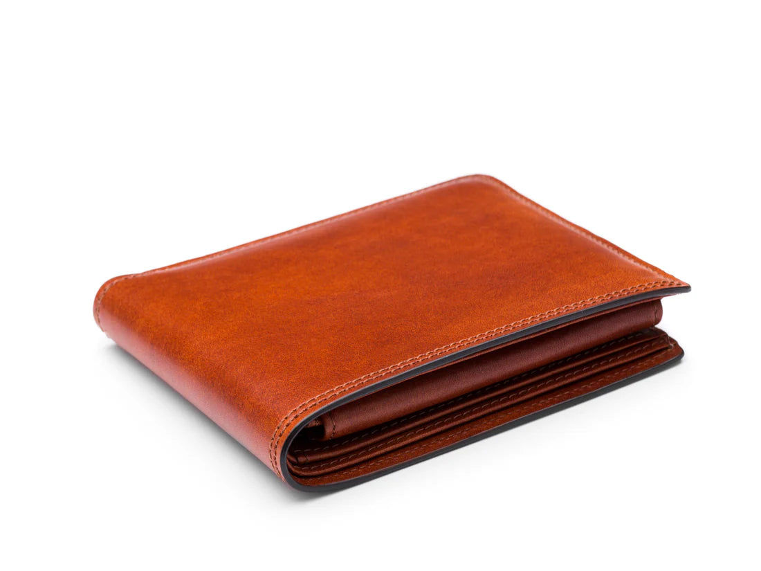 BOSCA OLD LEATHER RFID Euro Credit Wallet w/I.D. Passcase