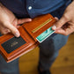 BOSCA OLD LEATHER RFID Euro Credit Wallet w/I.D. Passcase