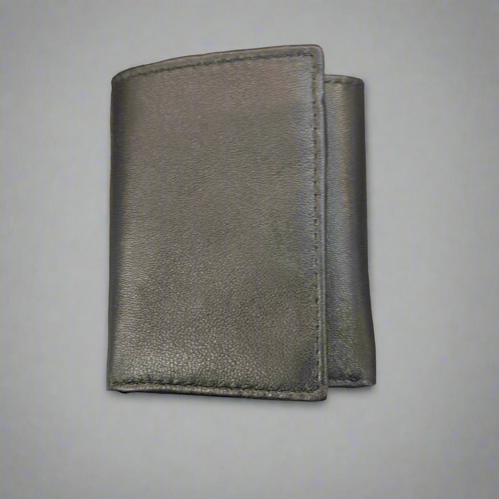 DK Leather RFID Trifold wallet- $20