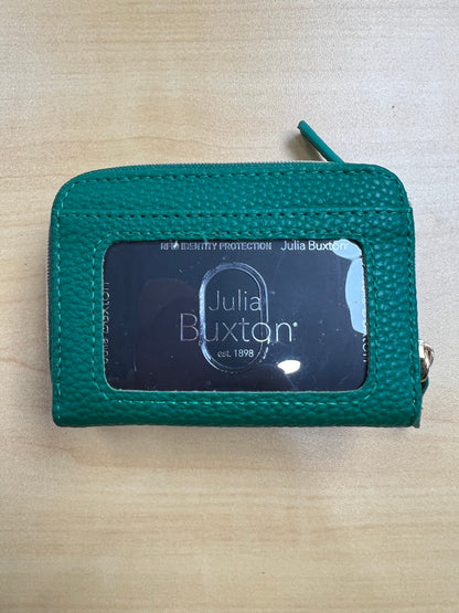 Julia Buxton RFID Vegan Leather Wizard Wallet