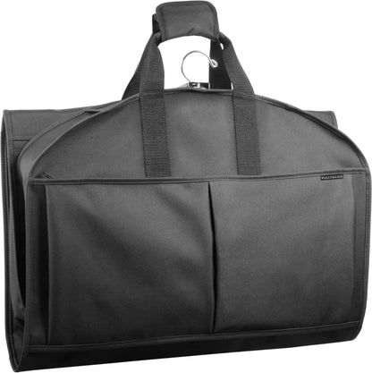 WALLYBAGS 48” Deluxe Tri-Fold Travel Garment Bag with Three Pockets
