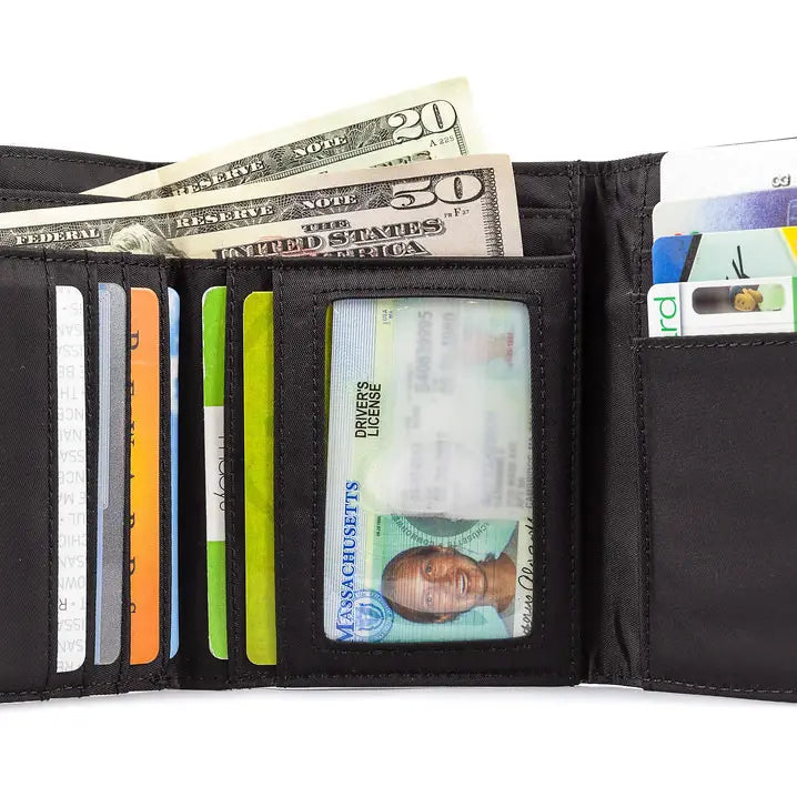 *New* Big Skinny RFID Blocking Trixie Trifold Wallet
