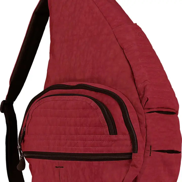 Ameribag 21 inch Nylon "Carry-All" Healthy Back Bag Tote- Extra Large- 44315 Garnet