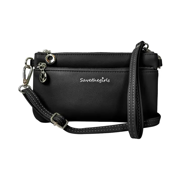 Save The Girls Vegan Bella RFID Touchscreen Phone Crossbody/Wristlet - $29.98