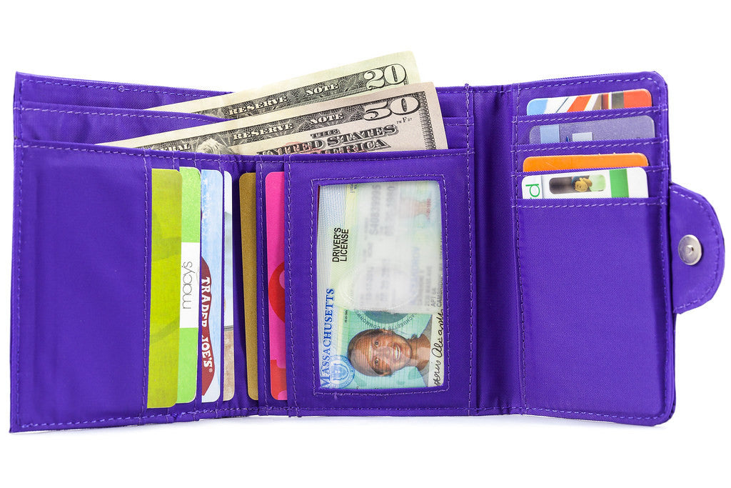 *New* Big Skinny RFID Blocking Trixie Trifold Wallet