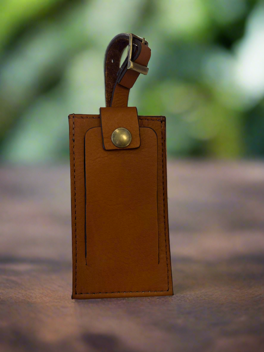 Leather Luggage Tag