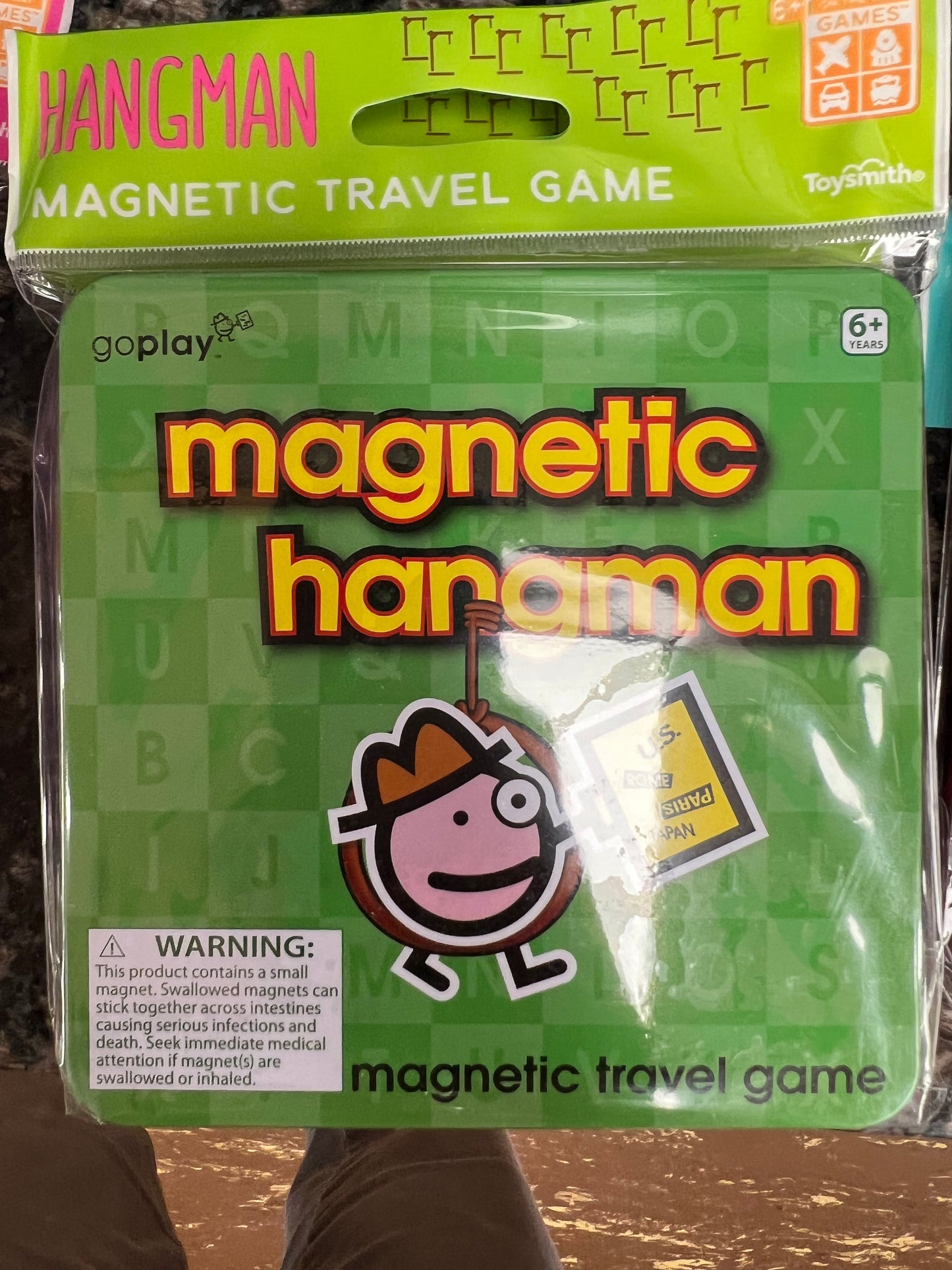 On Sale- MAGNETIC TRAVEL GAME (assorted)