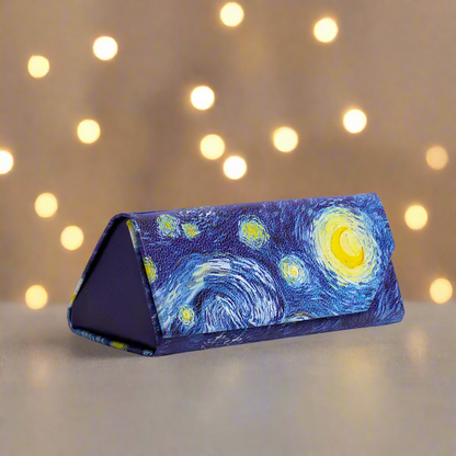 Monarque Eyeglass Case- Van Gogh Collection Starry Night