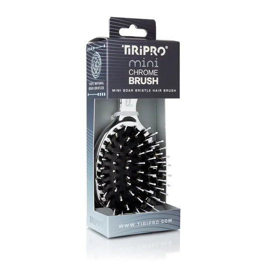 Tiri Pro Mini Boar Bristle Hair Brush