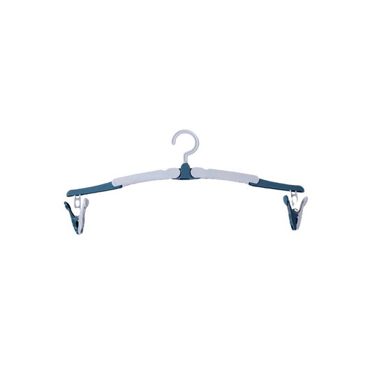 Travel Folding Hanger With Garment Clips- $1.50