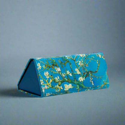 Monarque Eyeglass Case- Van Gogh Collection Almond Blossoms