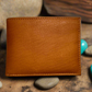 Lieber's Leather Pass Case Wallet with RFID Blocking Card- $55