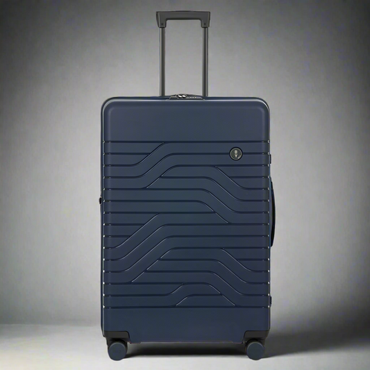 Bric's Ulisse 30" Large Checked Hardsided Expandable Spinner Red