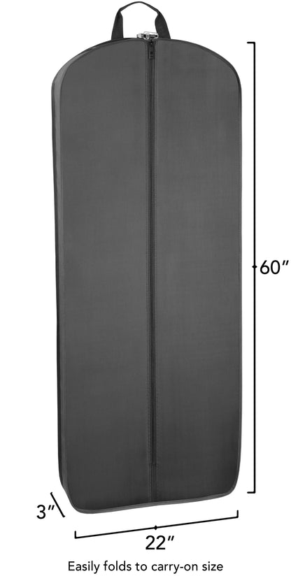 WALLYBAGS 60” Premium Tri-Fold Travel Garment Bag with Pocket
