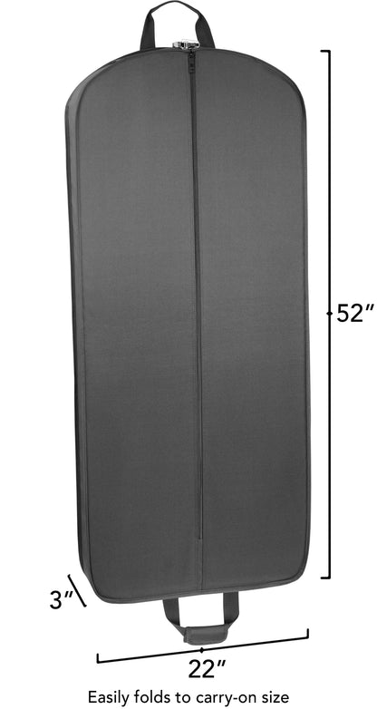 WALLYBAGS 52” Deluxe Travel Garment Bag with Two Pockets