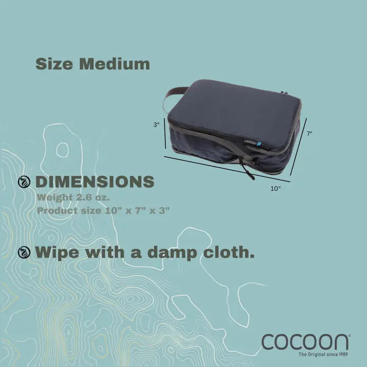 Cocoon- Squeezer Compression Packing Cube Ecomade- Size Medium