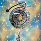 Cruise Ship Keycard Retractable Lanyard- Sun/Moon- $12