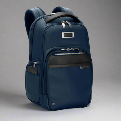 Briggs & Riley @WORK Medium RFID Backpack (Free Monogram)- KK522 Navy
